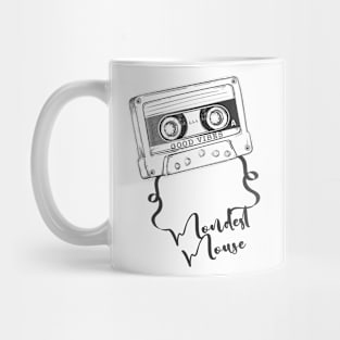 Good Vibes Mondest Mouse // Retro Ribbon Cassette Mug